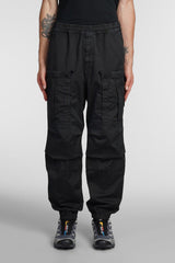 Stone Island Pants In Black Cotton - Men - Piano Luigi