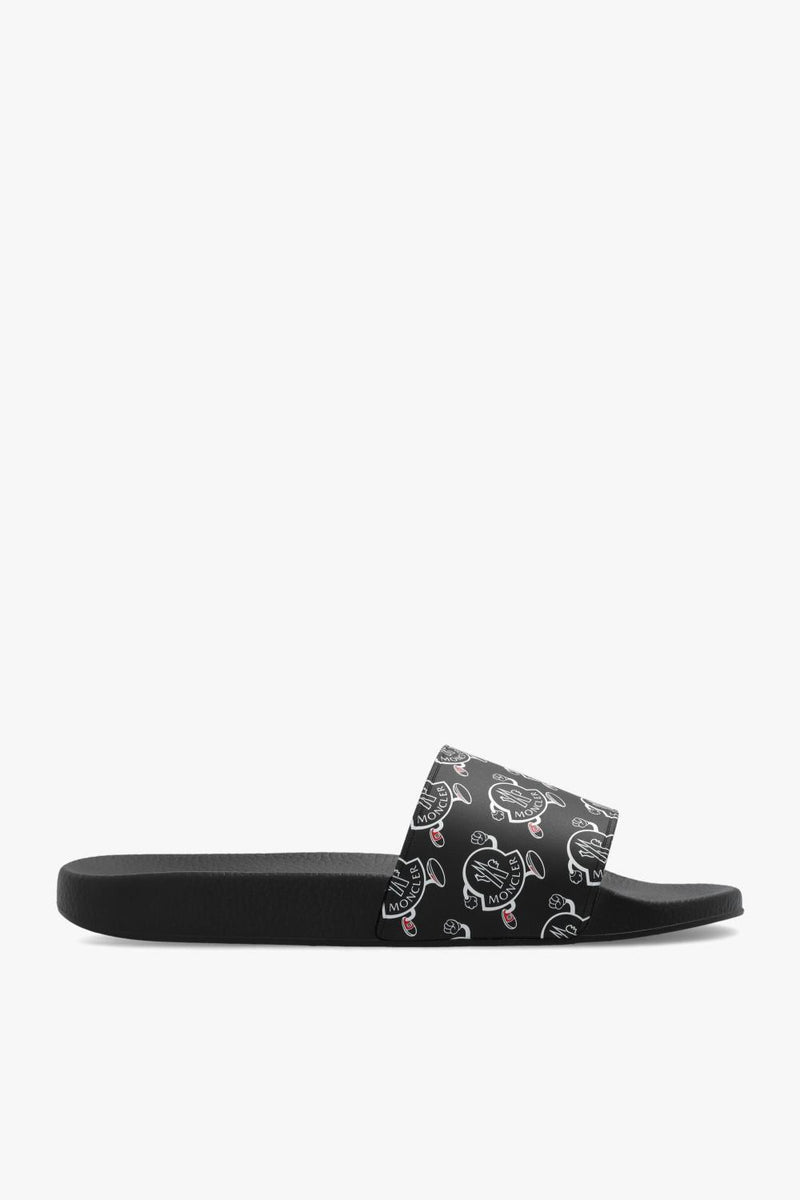 Moncler basile Rubber Slides - Men - Piano Luigi