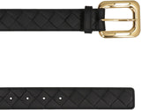 Bottega Veneta Leather Belt - Women - Piano Luigi