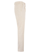 Brunello Cucinelli Cotton-blend Trousers With Darts - Men - Piano Luigi