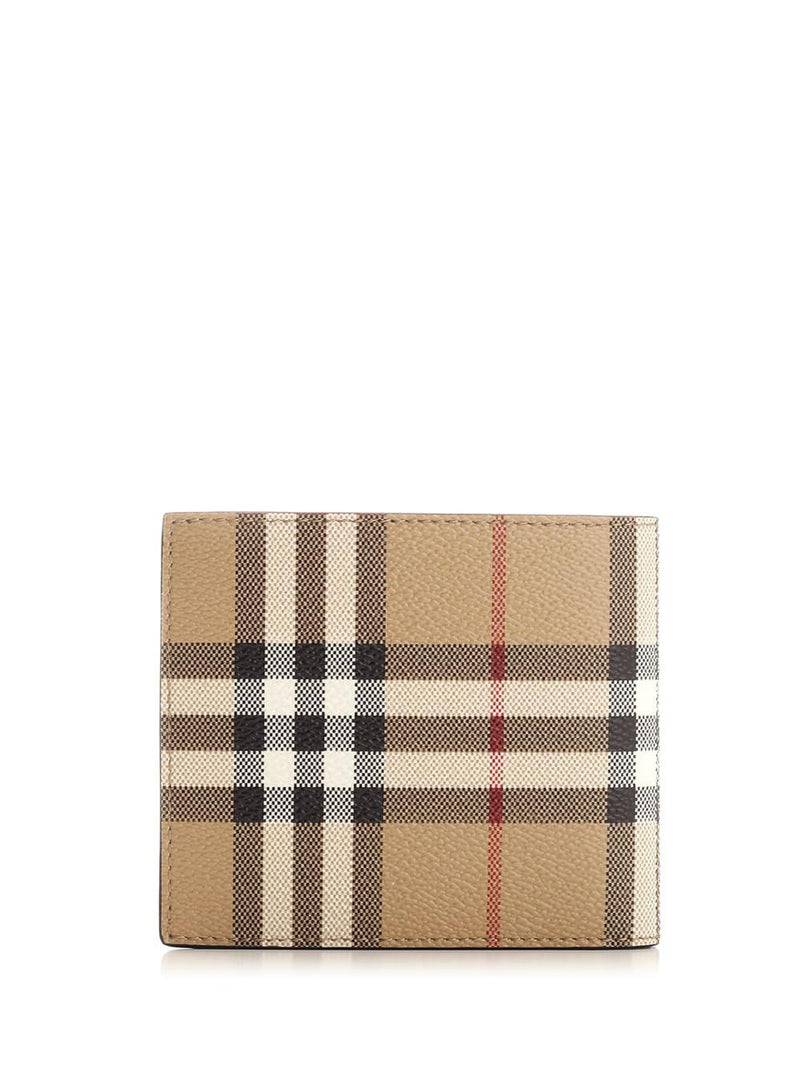 Burberry vintage Check Bi-fold Wallet - Men - Piano Luigi