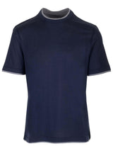 Brunello Cucinelli Double Layer Crewneck T-shirt - Men - Piano Luigi