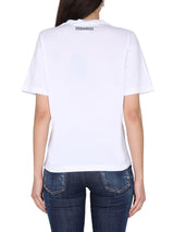 Dsquared2 T-shirt With Logo - Women - Piano Luigi