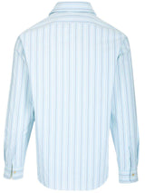 Gucci Striped Collared Long-sleeve Shirt - Men - Piano Luigi