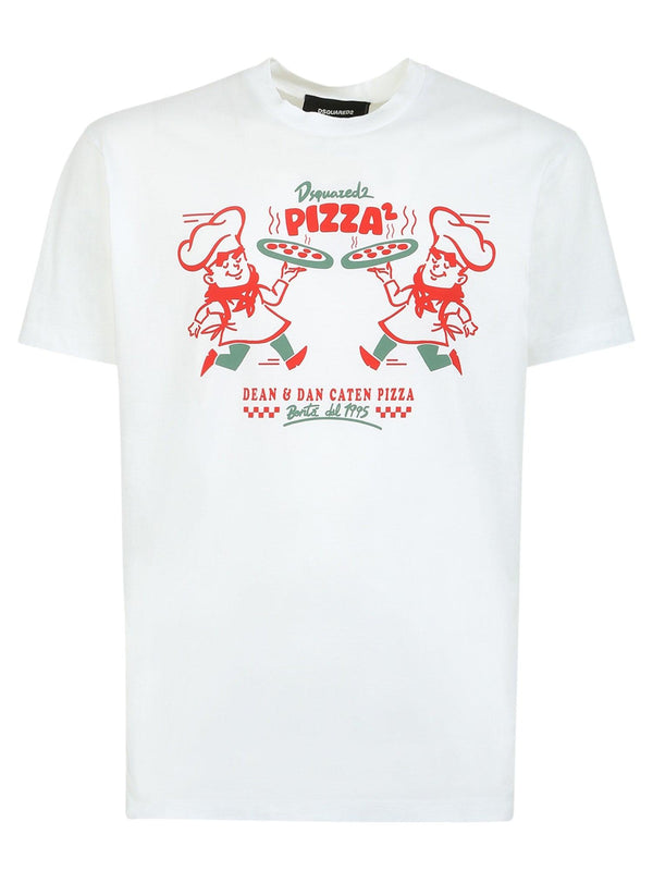 Dsquared2 Pizza Twins T-shirt - Men - Piano Luigi