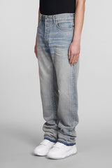 AMIRI Jeans In Blue Cotton - Men - Piano Luigi