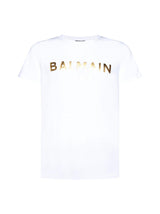 Balmain Eco-designed Cotton Logo T-shirt - Men - Piano Luigi