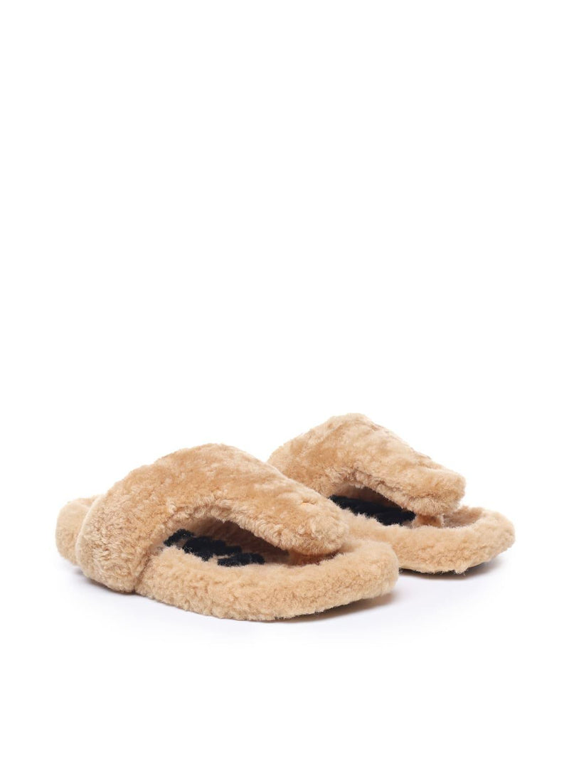 Loewe Comfortable Shearling Sandal - Women - Piano Luigi