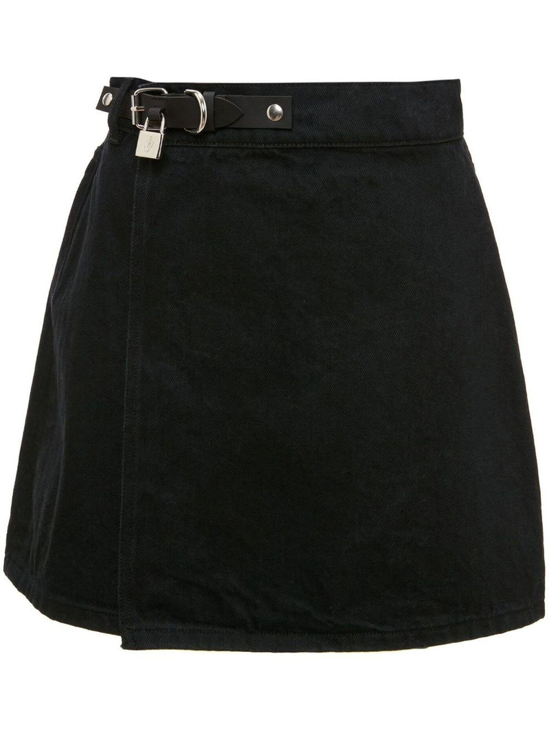 J.W. Anderson Black Cotton Skirt - Women - Piano Luigi