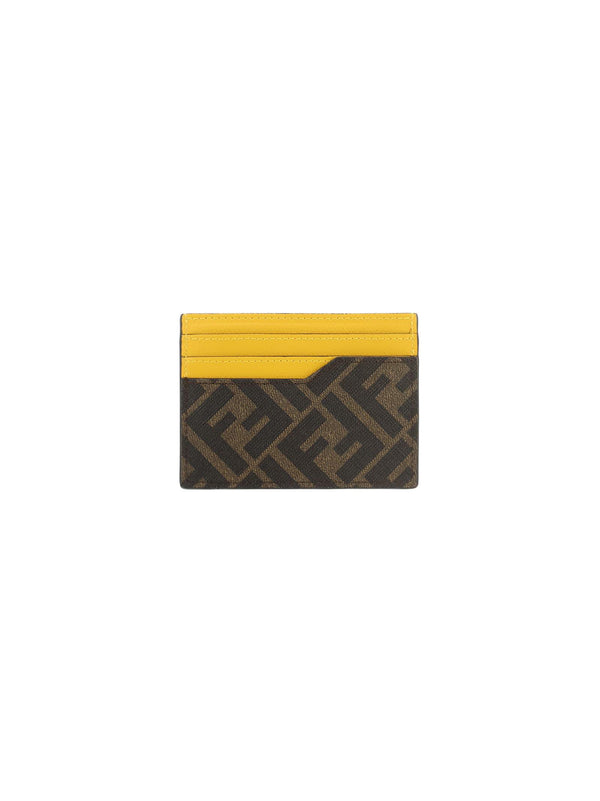 Fendi Ff Card Holder - Men - Piano Luigi