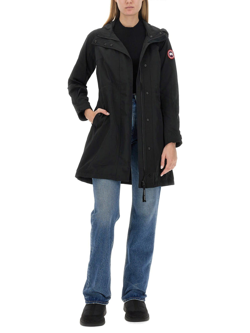 Canada Goose Logo Sleeve Parka - Women - Piano Luigi