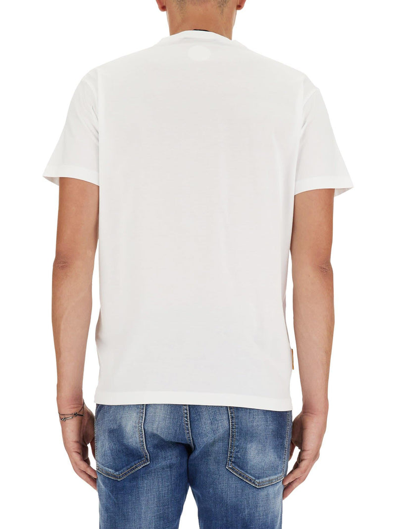 Dsquared2 Pac-man Cool T-shirt In White - Men - Piano Luigi