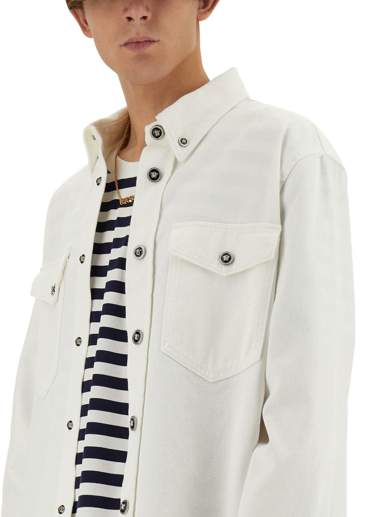 Versace Denim Shirt - Men - Piano Luigi