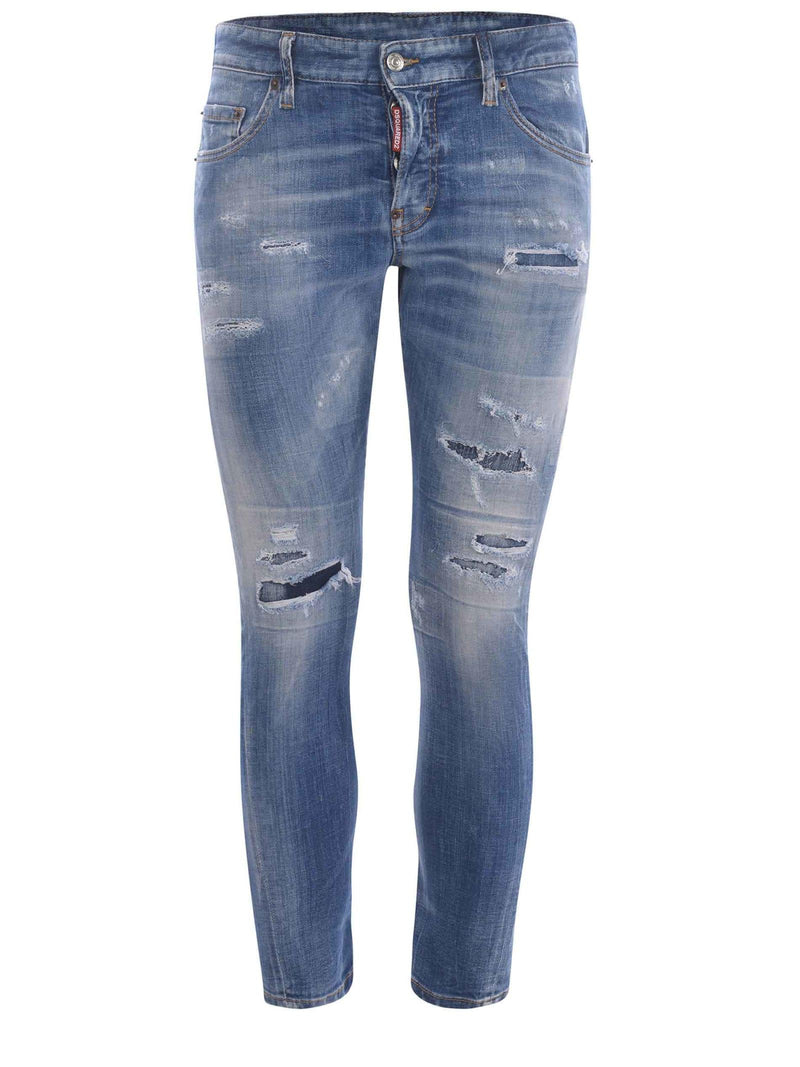 Dsquared2 sexy Twist Jean Jeans In Denim - Men - Piano Luigi