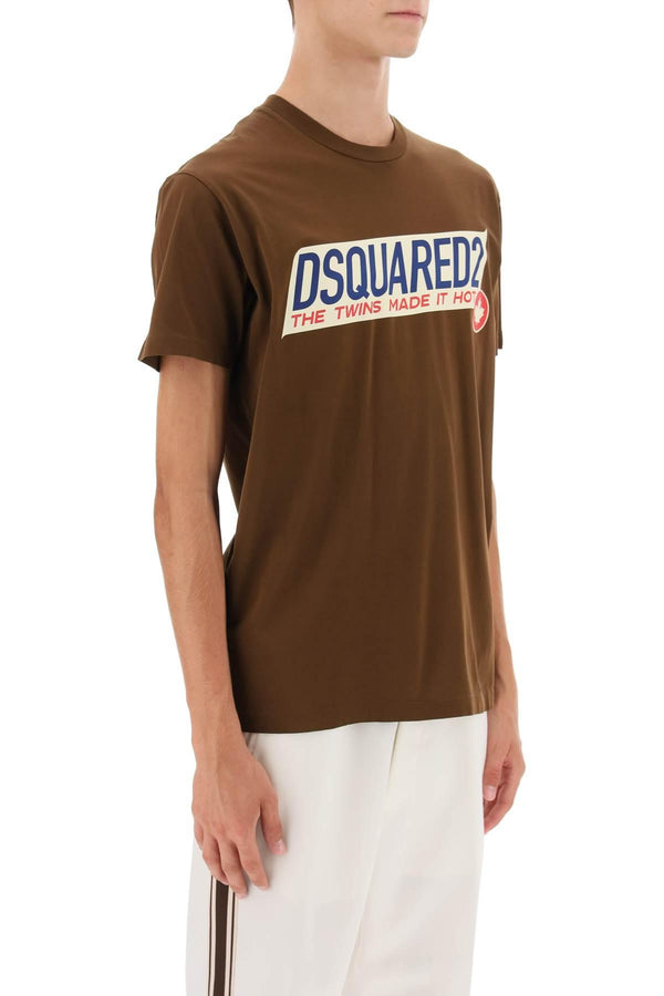 Dsquared2 Printed T-shirt - Men - Piano Luigi