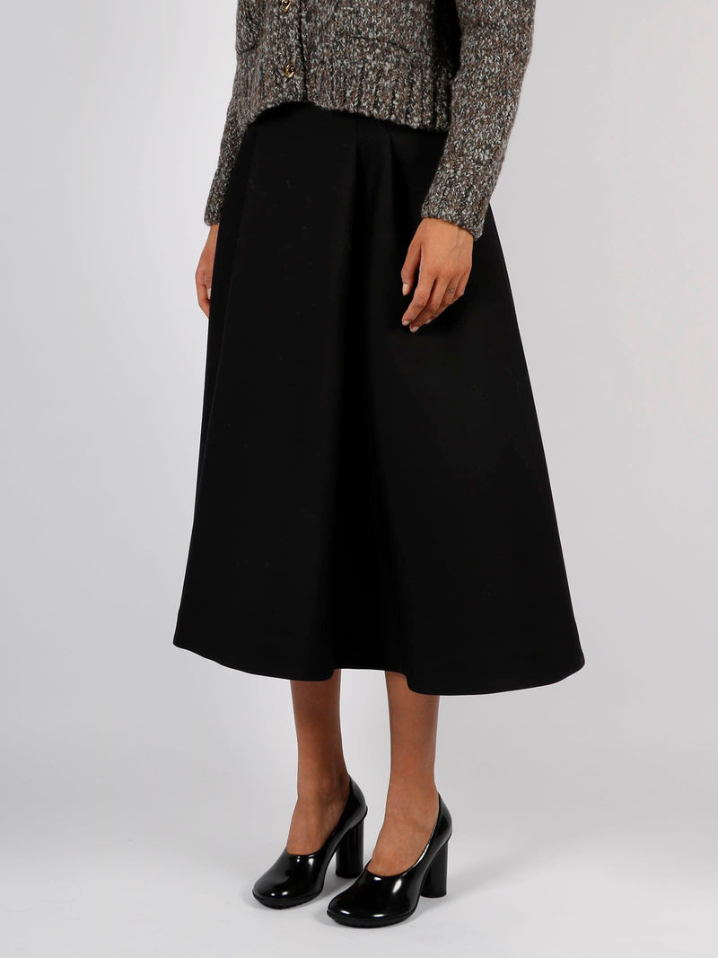 Bottega Veneta Godet Midi Skirt - Women - Piano Luigi