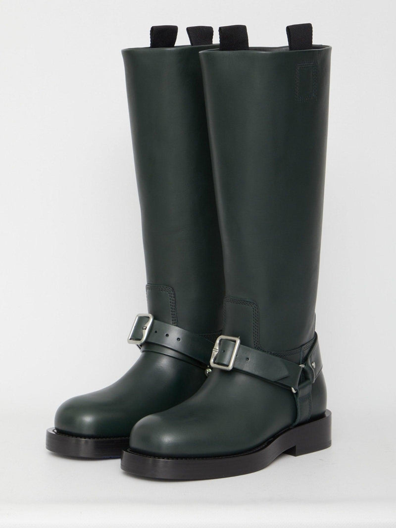 Burberry Saddle High Boots - Women - Piano Luigi