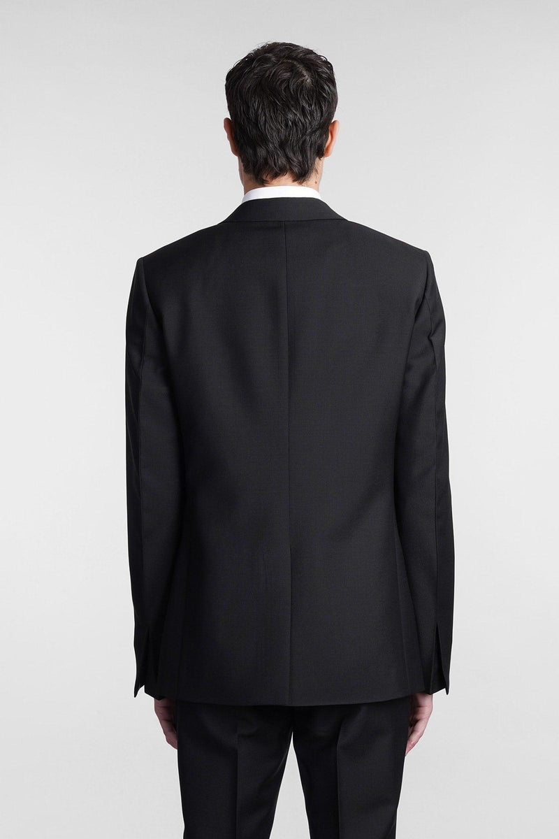 Givenchy Classic Jacket In Black Wool - Men - Piano Luigi