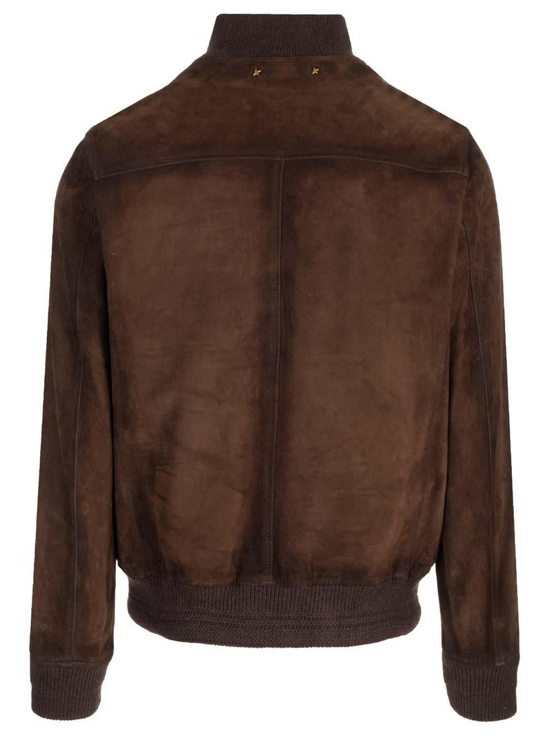 Golden Goose Brown Valstar Jacket - Men - Piano Luigi