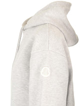 Moncler Hoodie With Crystal Patch - Women - Piano Luigi