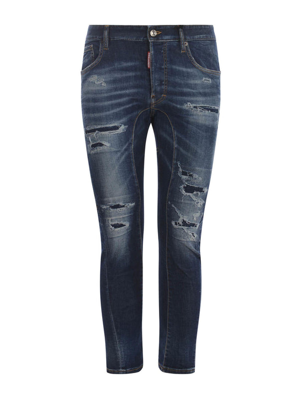 Jeans Dsquared2 tidy Biker In Denim - Men - Piano Luigi