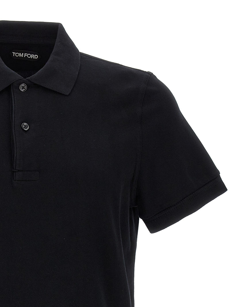 Tom Ford Logo Embroidery Polo Shirt - Men - Piano Luigi