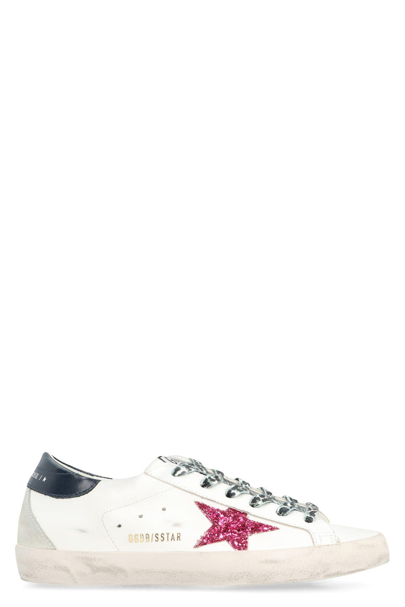 Golden Goose Super-star Leather Low-top Sneakers - Women - Piano Luigi