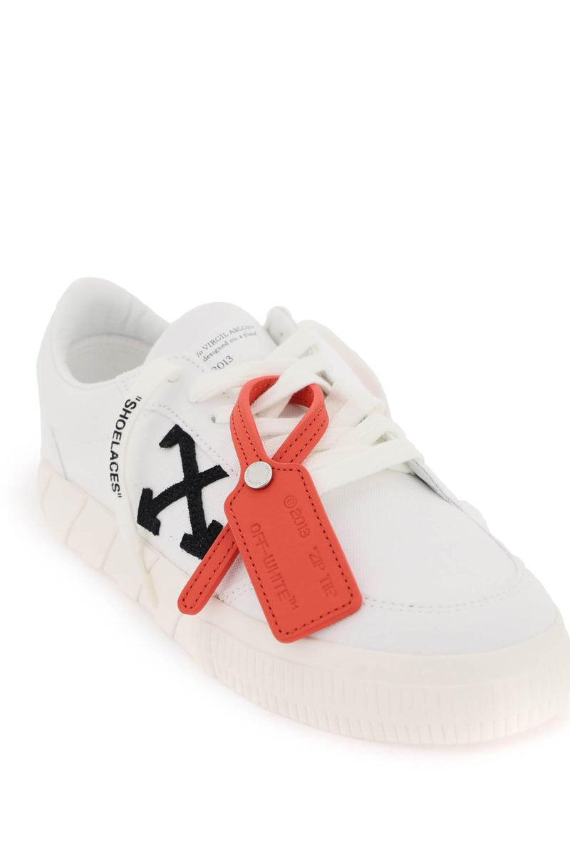 Off-White Vulcanized Fabric Low-top Sneakers - Women - Piano Luigi