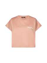 Balmain Logo Cotton T-shirt - Women - Piano Luigi