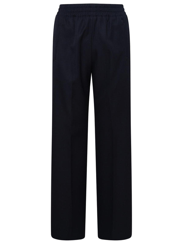 Golden Goose Navy Wool Blend Pants - Women - Piano Luigi