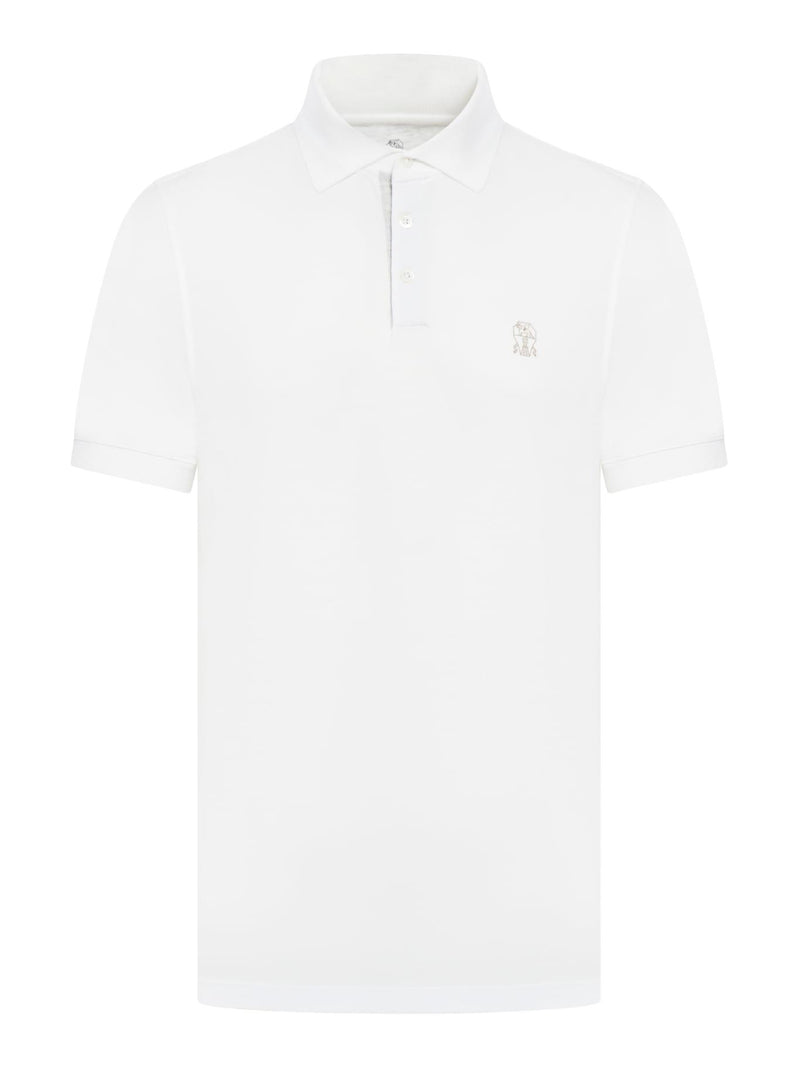 Brunello Cucinelli Piquet Polo With Logo - Men - Piano Luigi