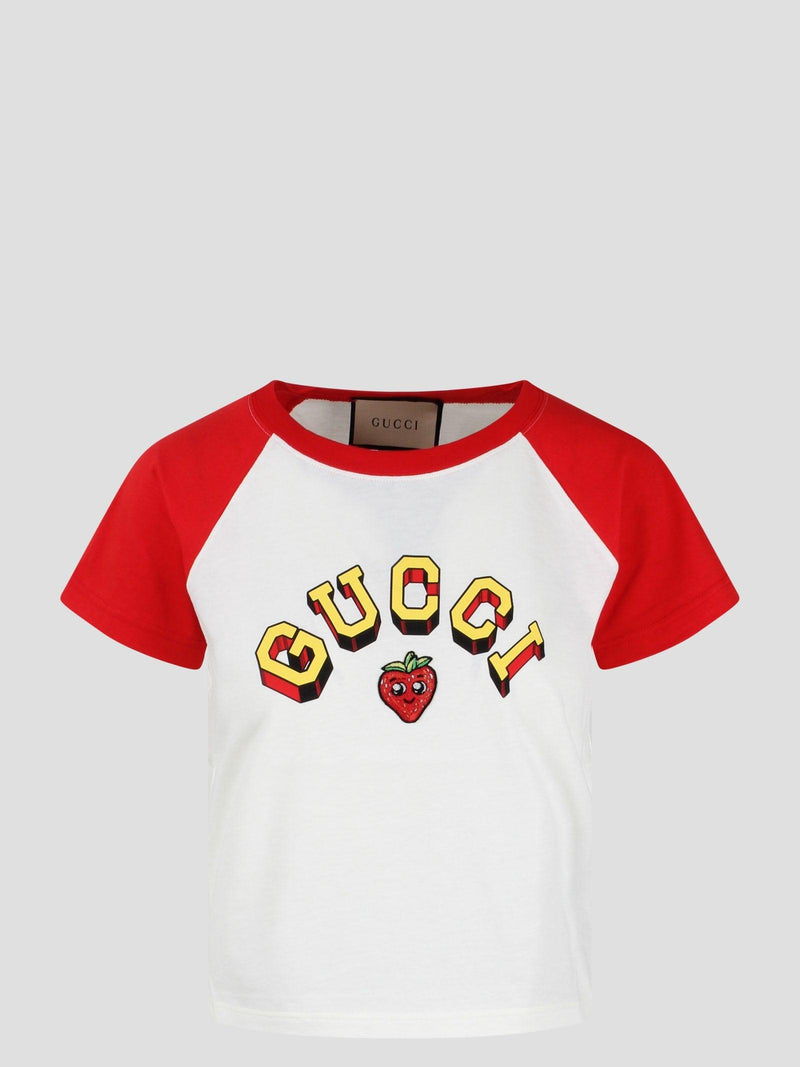 Gucci Cotton Jersey T-shirt - Women - Piano Luigi