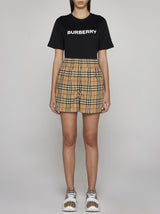 Burberry Margot Logo Cotton T-shirt - Women - Piano Luigi