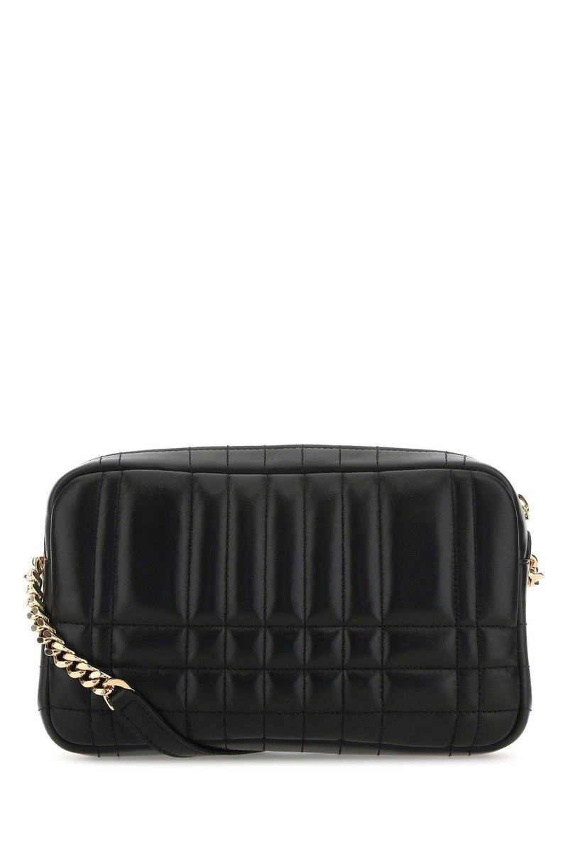 Burberry Black Leather Lola Bag Camera - Women - Piano Luigi