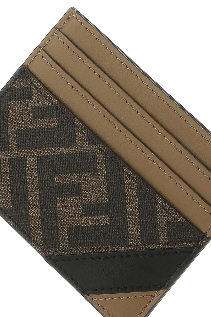 Fendi Monogram Card Holder - Men - Piano Luigi