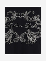 Balmain Cotton T-shirt With Logo - Women - Piano Luigi