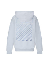 Off-White White diag Hoodie - Women - Piano Luigi