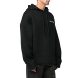 Off-White Knitted Hoodie - Men - Piano Luigi