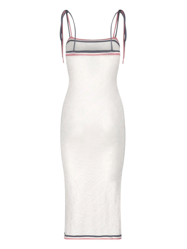 Fendi Logo Midi Dress - Women - Piano Luigi