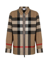 Burberry Oversized Shirt In Wool And Cotton With Exaggerated Check Pattern - Men - Piano Luigi