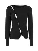 Jacquemus La Maille Pau Round Neck Cut Out Details - Women - Piano Luigi