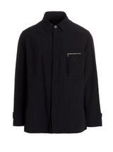 Fendi Zip-detailed Shirt Coat - Men - Piano Luigi