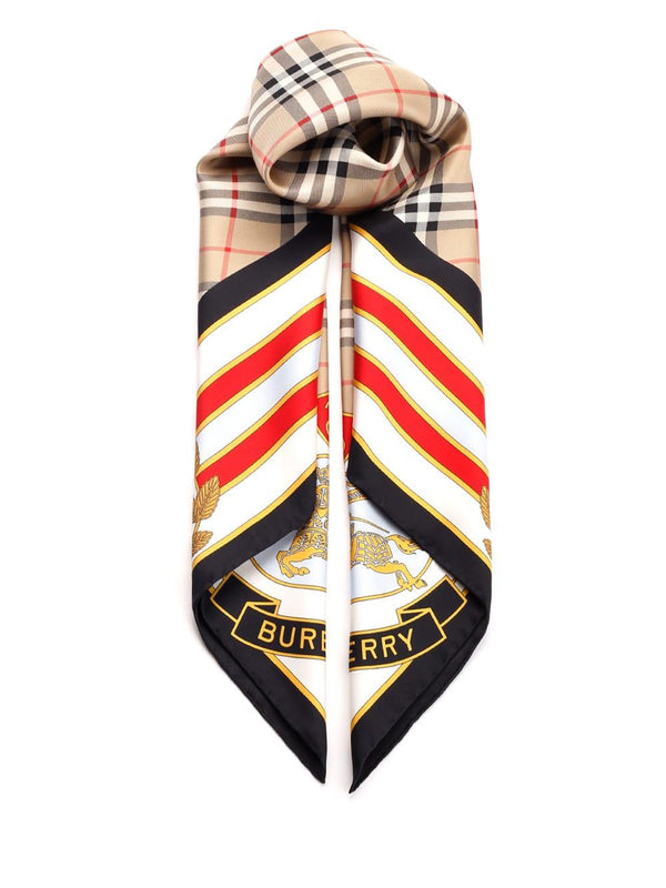 Burberry Silk Scarf - Women - Piano Luigi