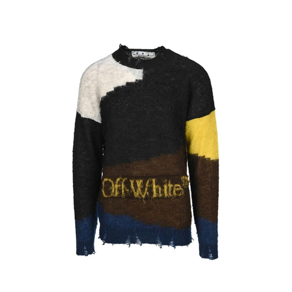 Off-White Wool Sweater - Men - Piano Luigi