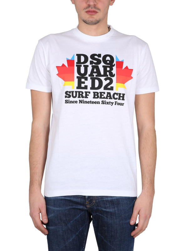 Dsquared2 Surf Beach T-shirt - Men - Piano Luigi