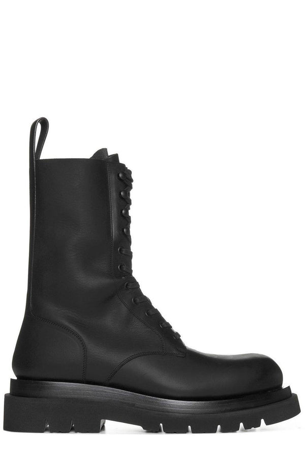 Bottega Veneta Lug Lace-up Boots - Men - Piano Luigi