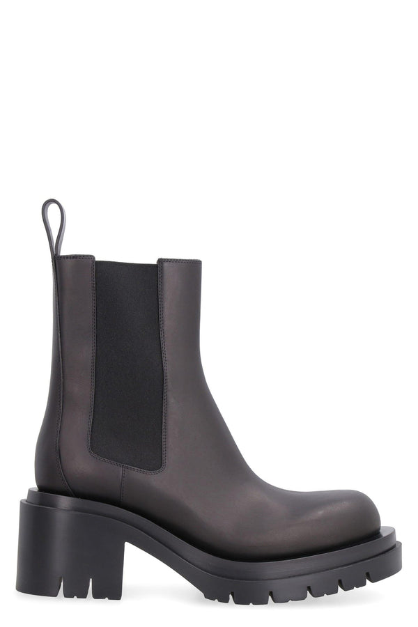 Bottega Veneta Lug Leather Boots - Women - Piano Luigi