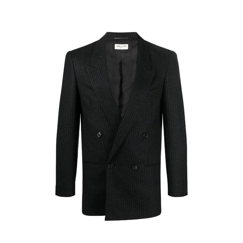 Saint Laurent Virgin Wool Blazer - Men - Piano Luigi