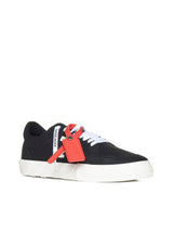 Off-White Black vulcanized Low-top Sneakers - Men - Piano Luigi