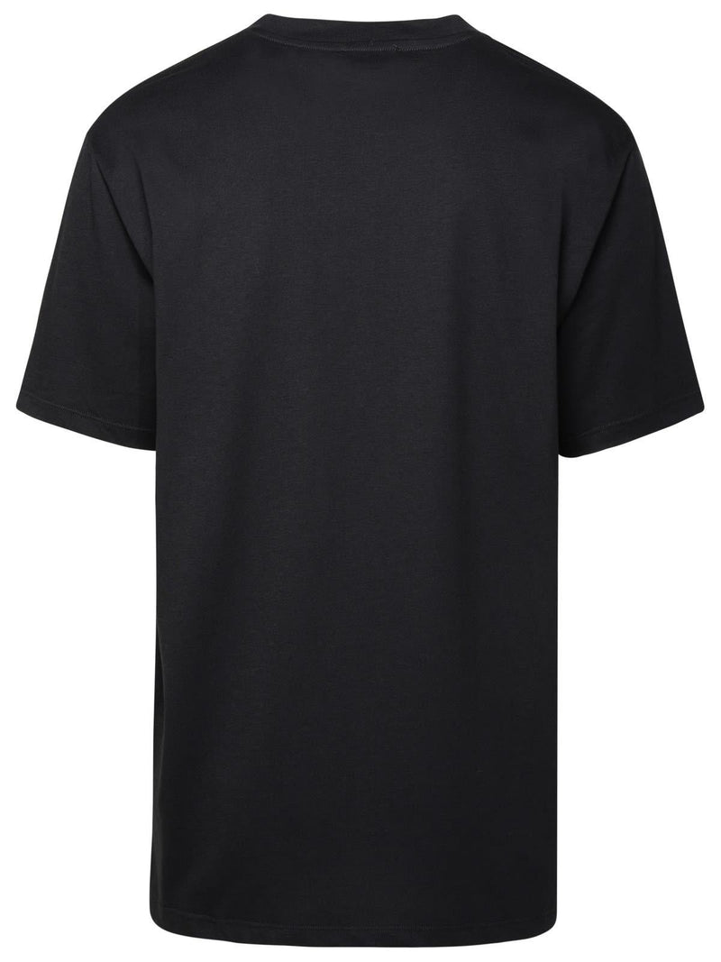 Balmain Black Cotton T-shirt - Men - Piano Luigi